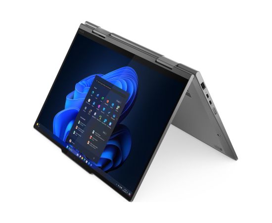 Lenovo ThinkPad X1 2-in-1 G10 Aura Edition Grey 14 " IPS Touchscreen WUXGA 1920 x 1200 pixels Anti-glare Intel Core Ultra 7 258V 32 GB Soldered LPDDR5x Solid-state drive capacity 1000 GB Intel Arc Graphics 140V Windows 11 Pro 802.11be Bluetooth version 5. Ноутбуки