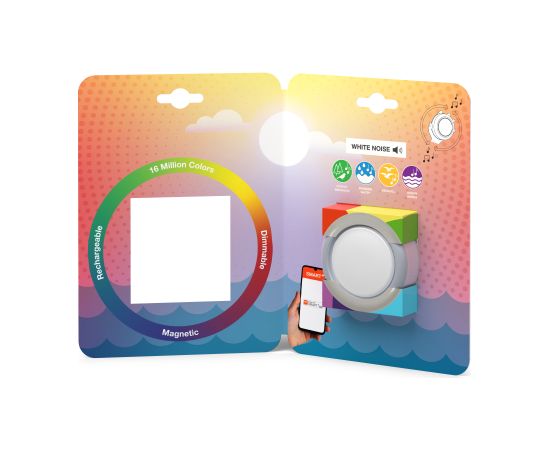 Osram Dot-It Twist and Shake Portable Mini LED Light Cool White Griestu lampas - šķīvji