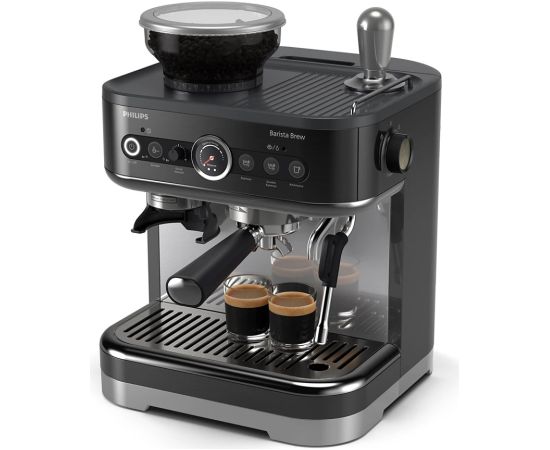 Philips Espresso Machine PSA3218/10 Barista Brew Pump pressure 15 bar Built-in milk frother Semi-automatic 1350 W Black