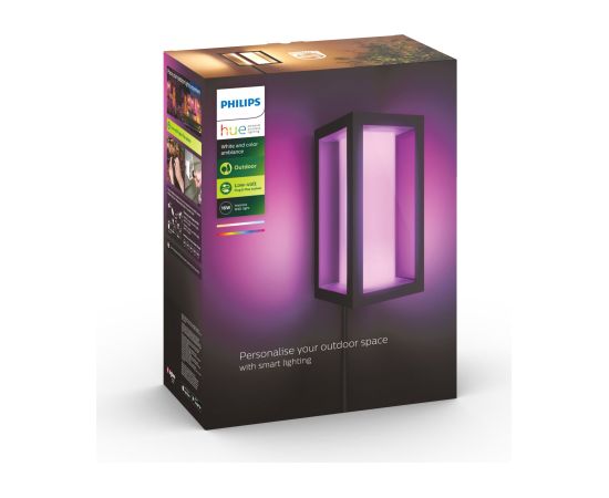 Philips Hue WCA Impress Outdoor Wall Lantern 24V 8 W 2000-6500 Hue White Colour Ambiance