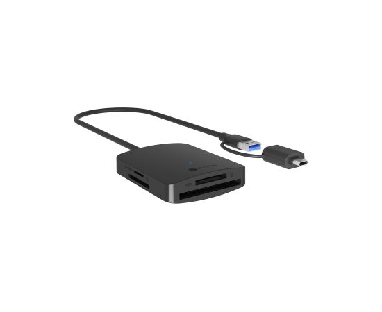 Raidsonic 4-in-1 Card Reader with USB 3.2 Gen 1 Type-A + Type-C IB-CR302-CU3 Считыватели карт