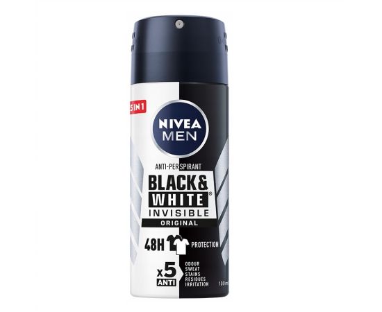 NIVEA_Men Black&White Invisible Original antyperspirant spray 100ml