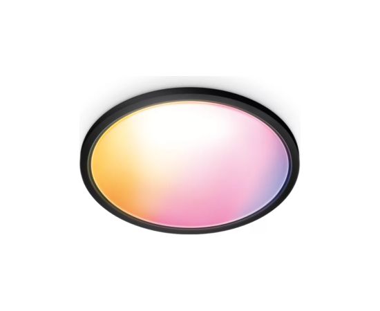 WiZ Smart WiFi SuperSlim Ceiling 545mm, Black 32 W 2200-6500 K (RGB)