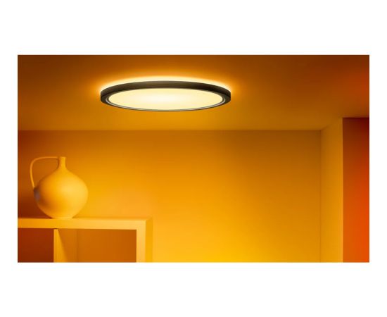 WiZ Smart WiFi SuperSlim Ceiling 545mm, Black 32 W 2200-6500 K (RGB)