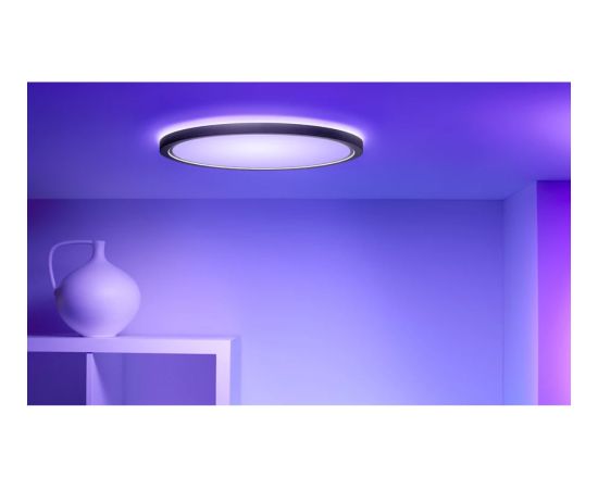 WiZ Smart WiFi SuperSlim Ceiling 545mm, Black 32 W 2200-6500 K (RGB)