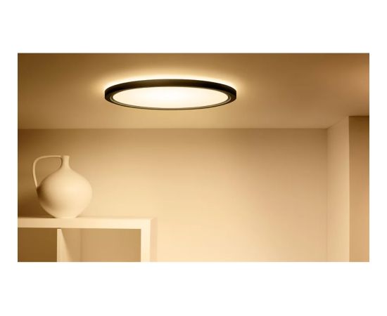 WiZ Smart WiFi SuperSlim Ceiling 545mm, Black 32 W 2200-6500 K (RGB)