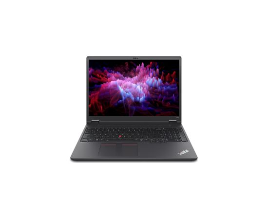 Lenovo ThinkPad P16v Thunder Black 16 " IPS WUXGA 1920 x 1200 Anti-glare AMD Ryzen 7 PRO 7840HS 32 GB SO-DIMM DDR5-5600 Non-ECC Solid-state drive capacity 1000 GB AMD Radeon 780M Graphics Windows 11 Pro 802.11ax Bluetooth version 5.1 Keyboard language Eng Portatīvie datori