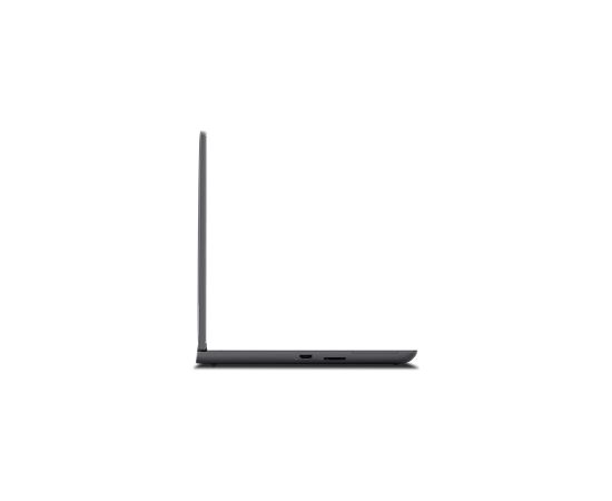 Lenovo ThinkPad P16v Thunder Black 16 " IPS WUXGA 1920 x 1200 Anti-glare AMD Ryzen 7 PRO 7840HS 32 GB SO-DIMM DDR5-5600 Non-ECC Solid-state drive capacity 1000 GB AMD Radeon 780M Graphics Windows 11 Pro 802.11ax Bluetooth version 5.1 Keyboard language Eng Portatīvie datori