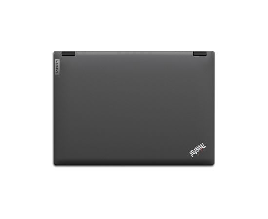 Lenovo ThinkPad P16v Thunder Black 16 " IPS WUXGA 1920 x 1200 Anti-glare AMD Ryzen 7 PRO 7840HS 32 GB SO-DIMM DDR5-5600 Non-ECC Solid-state drive capacity 1000 GB AMD Radeon 780M Graphics Windows 11 Pro 802.11ax Bluetooth version 5.1 Keyboard language Eng Portatīvie datori