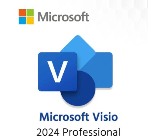 Microsoft Visio Professional 2024 Online Product Key License 1 License Downloadable NR EP2-07111 All Languages ESD