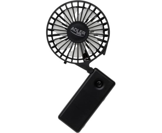 Adler Foldable mini fan AD 7336 Desk fan Black Diameter 6.5 cm Number of speeds 1