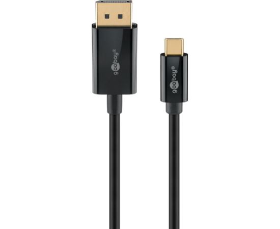 Goobay USB-C to DisplayPort Cable 4K at 60 Hz, 1 m 75704