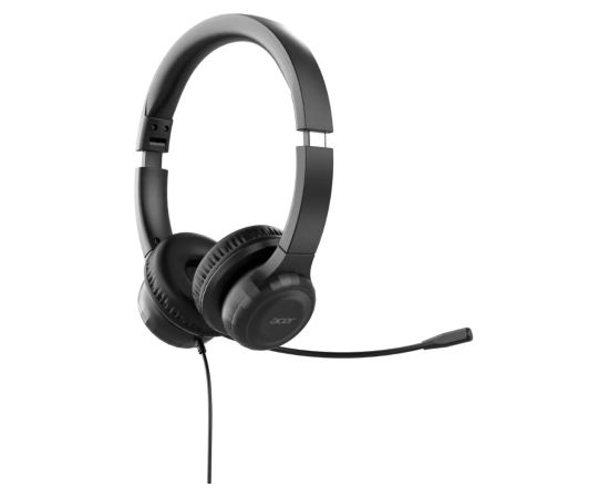 Acer Office Headset Built-in microphone Wired Black
