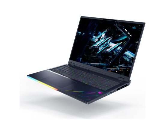 Acer Predator Helios Neo 18 AI PH18-73-94FE 18" FHD i9-275HX/32GB/NVIDIA GF RTX 5080/Win11/ENG kbd/Black/2Y Warranty Acer Predator Helios 18 AI PH18-73-94FE Black 18 " IPS WQXGA 250 Hz Intel Core U9 275HX 32 GB DDR5 Solid-state drive capacity 2000 GB NVID Portatīvie datori