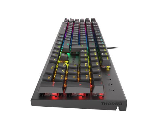 Genesis THOR 303 Black Mechanical Gaming Keyboard Wired RGB LED light US USB Type-A 1152 g Outemu Red