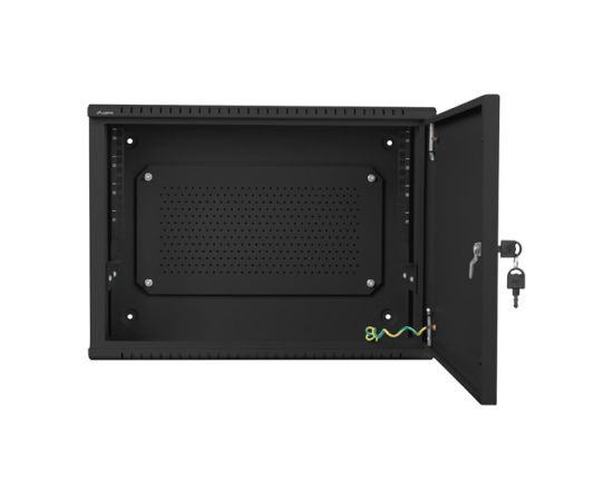 Lanberg Rack cabinet 19" wall-mount 4U+3U/540x200 low-profile WAF1-5203-04-00B Black Серверы и компоненты серверов