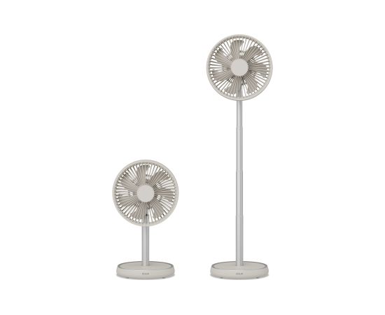 Duux Fan Rize Flex Stand Fan Greige Diameter 21 cm Number of speeds 4 Oscillation 10 W