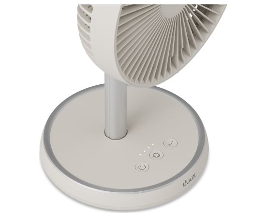 Duux Fan Rize Flex Stand Fan Greige Diameter 21 cm Number of speeds 4 Oscillation 10 W