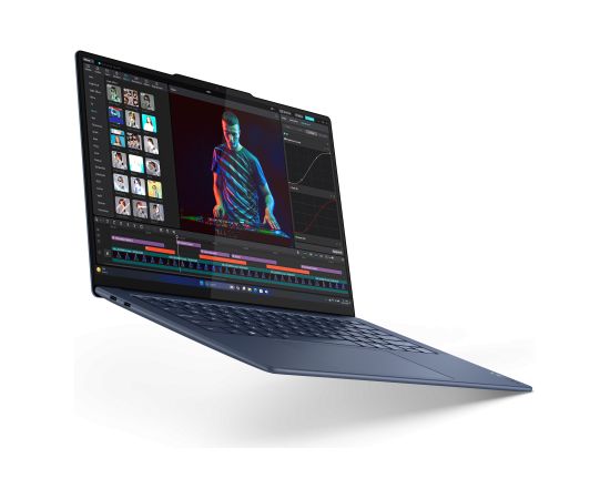 Lenovo Yoga 7 14Q8X9 Cosmic Blue 14.5 " OLED Touchscreen 3K 2944 x 1840 pixels Glossy Snapdragon X Elite X1E-78-100 32 GB Soldered LPDDR5x Solid-state drive capacity 1000 GB Qualcomm Adreno GPU Windows 11 Home 802.11be Bluetooth version 5.4 Keyboard langu Ноутбуки