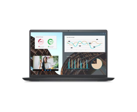 Dell Vostro 15 3530 Black 15.6 " WVA FHD 1920 x 1080 pixels Anti-glare Intel Core i3 i3-1305U 8 GB DDR4 Solid-state drive capacity 512 GB Intel UHD Graphics Windows 11 Home 802.11ac Keyboard language English Keyboard backlit Warranty 36 month(s) Battery w Portatīvie datori