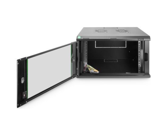 Digitus Wall Mounting Cabinets Dynamic Basic Series DN-19 07-U-EC-SW Black 38.9 x 60 x 45 cm