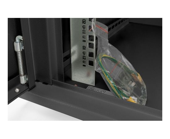 Digitus Wall Mounting Cabinets Dynamic Basic Series DN-19 07-U-EC-SW Black 38.9 x 60 x 45 cm