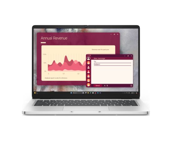 Dell Pro 14 PC14250 14 " FHD+ Anti-glare Intel Core Ultra 7 255U 16 GB DDR5 Solid-state drive capacity 512 GB Intel Graphics Windows 11 Pro 802.11ax Bluetooth version 5.3 Keyboard language English Keyboard backlit Warranty 36 month(s) Battery warranty 12  Portatīvie datori