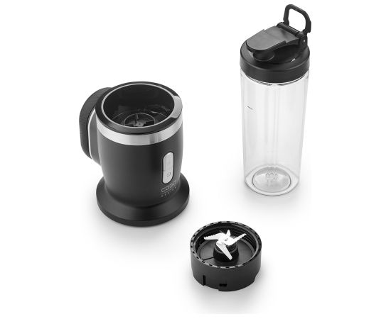 Caso Cordless Blender Click & Blend Tabletop 240 W Jar material Tritan Jar capacity 0.5 L Stainless steel/Matt Black