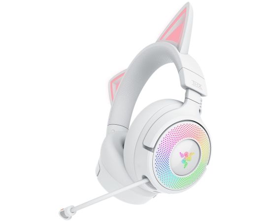 Razer Headset Kraken Kitty V3 Pro Bluetooth Over-ear Microphone Wireless White