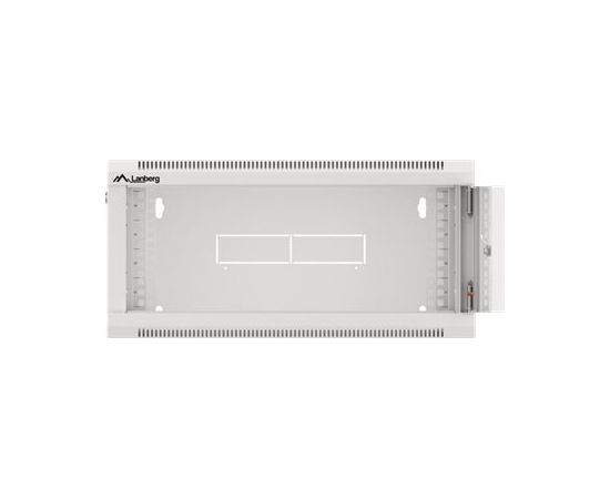 Lanberg Rack cabinet 19" wall-mounted 4U 600 fast assembly (flat pack) WFFA-5604-10S Grey