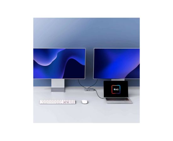 Hyper HyperDrive Universal USB-C 10-in1 Dual HDMI Mobile Dock Ethernet LAN (RJ-45) ports 1 HDMI ports quantity 2