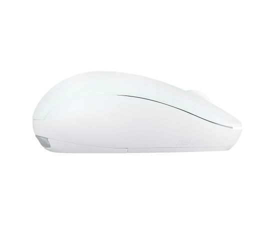 Asus Fragrance MD101 Mouse 2.4 GHz, Bluetooth Iridescent White