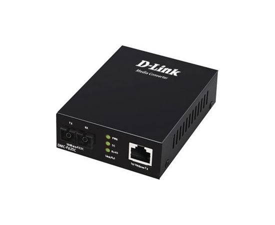 D-Link DMC-F02SC/E 10/100Base-TX to 100Base-FX SC Multi-Mode Media Converter (2 km) D-Link