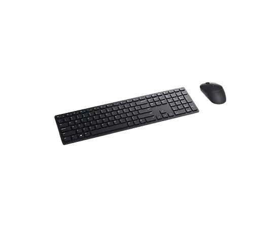 Dell KM5221W Pro Keyboard and Mouse Set Wireless Ukrainian Black 2.4 GHz