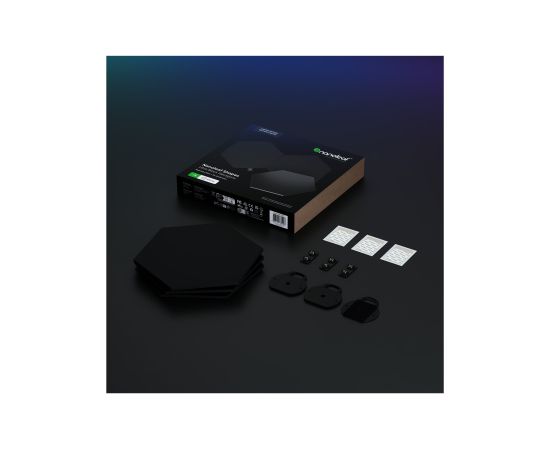 Nanoleaf|Shapes Black Hexagon Expansion pack (3 panels)|42 W|WiFi