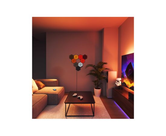 Nanoleaf|Shapes Black Hexagon Expansion pack (3 panels)|42 W|WiFi