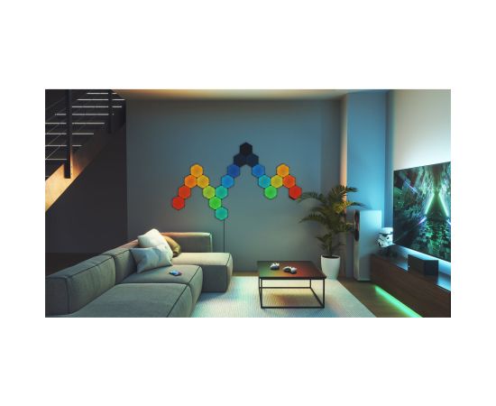 Nanoleaf|Shapes Black Hexagon Expansion pack (3 panels)|42 W|WiFi