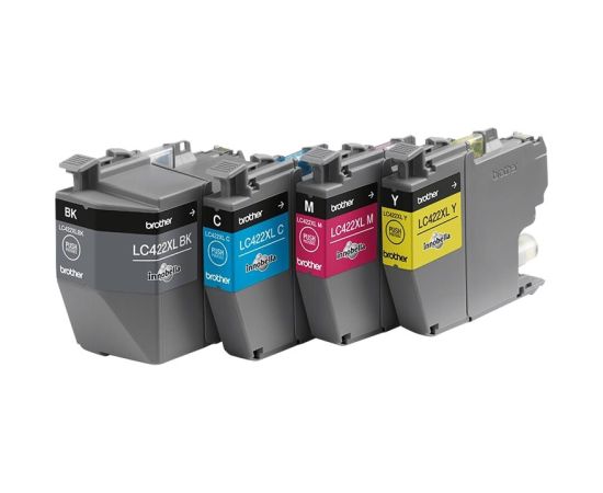 Brother LC422XLVAL Ink Cartridge Black, Cyan, Magenta, Yellow
