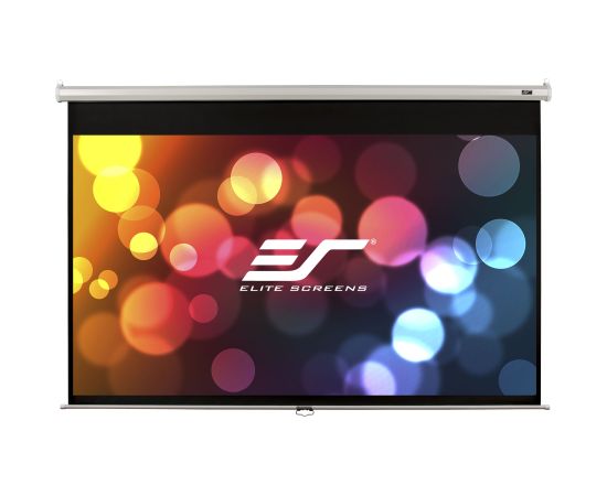 Elite Screens Manual Series M120XWV2 Diagonal 120 " 4:3 Viewable screen width (W) 244 cm White