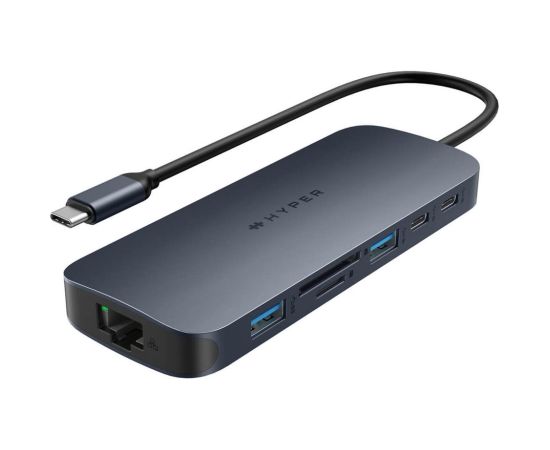 Hyper HyperDrive Next 11 Port USB-C Hub HD4006GL Ethernet LAN (RJ-45) ports 1 HDMI ports quantity 2 x 4K 60Hz
