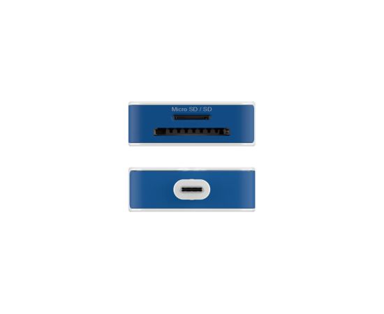 Hyper HyperDrive Flex 9 Port Dual 4K HDMI Dock, White/Blue HD4103BUGL HDMI ports quantity 2