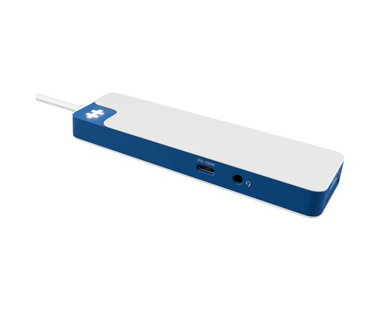 Hyper HyperDrive Flex 8 Port USB-C Hub, White/Blue HD4102BUGL HDMI ports quantity 1