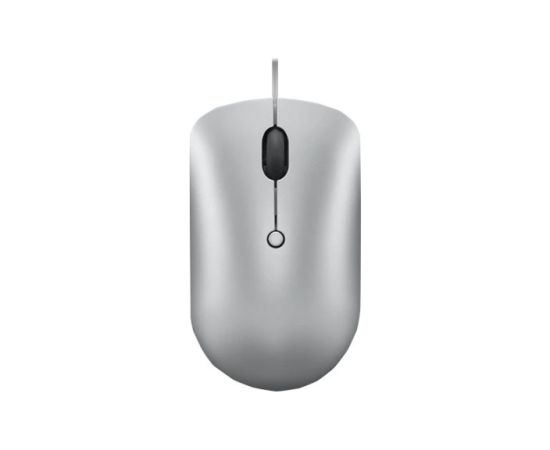 Lenovo Compact Mouse 540 Wired Wired USB-C Cloud Grey Peles, ievadierīces