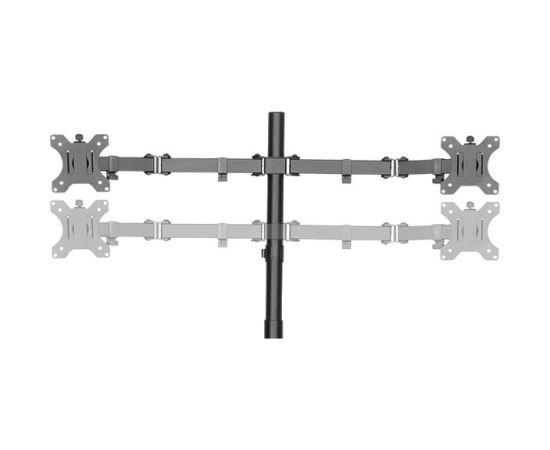 Logilink BP0046 Quad Monitor Desk Stand 13"-32'' Logilink Desk Mount BP0046 13-32 " Maximum weight (capacity) Carrying capacity of each arm: Max. 8 kg  kg Black