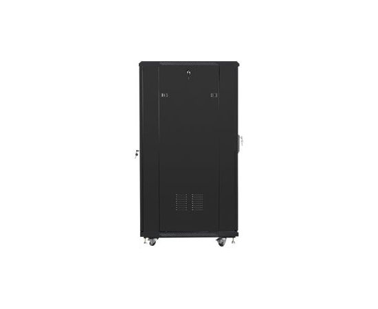 Lanberg Rack cabinet 19" free-standing 27U/600x800 (flat pack) FF01-6827-12B Black