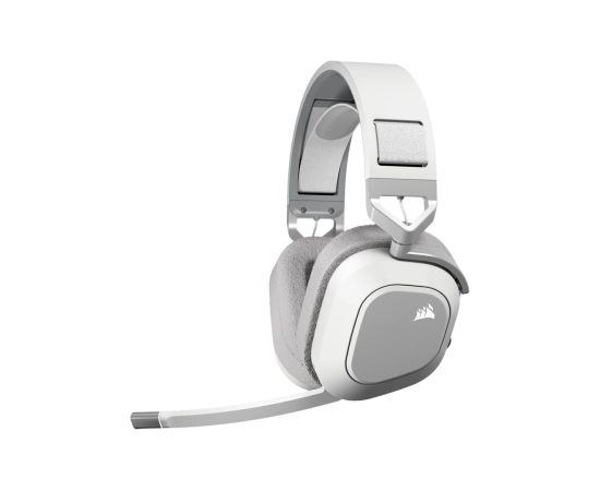 Corsair Gaming Headset HS80 MAX Bluetooth Built-in microphone Wireless White Bluetooth Over-Ear Wireless Austiņas