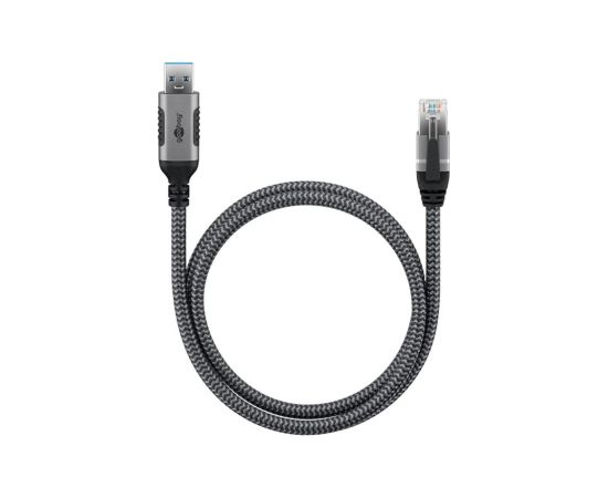 Goobay USB-A 3.0 to RJ45 Ethernet Cable, 1 m 70299