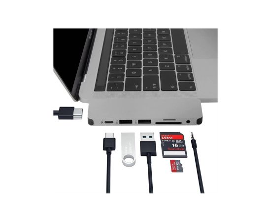Hyper HyperDrive USB-C 7-in-1 Laptop Form-Fit Hub