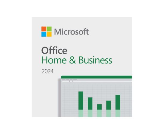 Microsoft EuroZone Online Product Key License 1 License Downloadable Office Home and Business 2024 EP2-06606 All Languages ESD