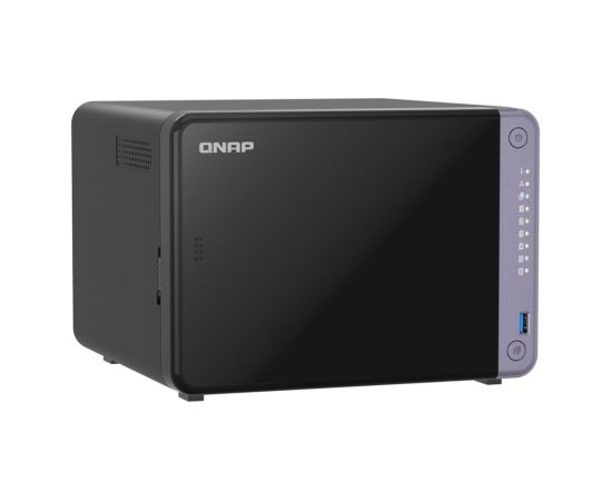 QNAP Cost-effective 6-bay 10GbE NAS TS-632X-4G Alpine AL524 Processor frequency 2 GHz 4 GB DDR4 SODIMM 120W adapter (12VDC), 100-240VAC